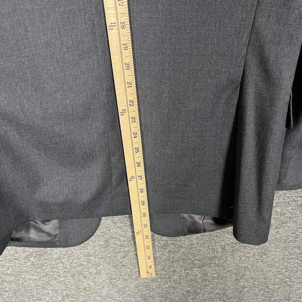NWT Jos A Bank Suit Jacket Mens‎ 42R Gray Wool Signature Collection Two Button - Picture 7 of 11